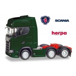 Scania CS 20 HD Tracteur solo caréné 6x2 vert mousse