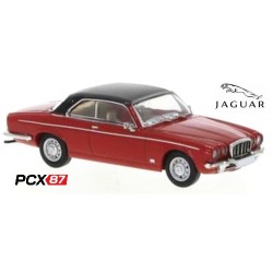 Jaguar XJ-C (1973) rouge à toit noir - Gamme PCX87