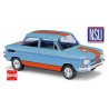 NSU TT Prinz (1966) bleu ciel avec bande orange "Gulf"