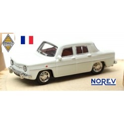 Renault 8 berline 1963 blanche - sold out by Norev