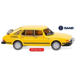 Saab 900 Turbo berline (1978) jaune