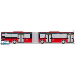 Man Lion's City G '15 Autobus articulé "DB" - Ligne 262 Hofheim