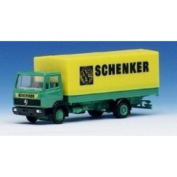 MB LP 814 camion bâché "Schenker"