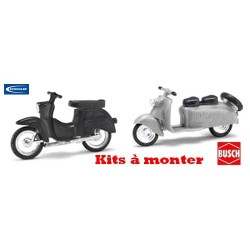Set de deux scooters "Schwalbe" - kit à monter (fabricant Mehlhose)