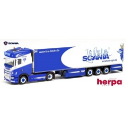 Scania CS 20 HD + semi-remorque frigrifique "TSU Bode"