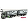 Iveco S-Way LNG camion + remorque Pte caisses "Fercam"