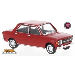 Fiat 128 berline (1969) rouge