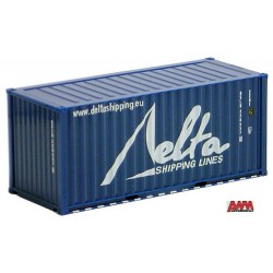 Container 20' crénelé "Delta Shipping Lines"