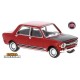 Fiat 128 berline (1969) rouge et noire