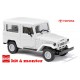 Toyota Land Cruiser J4 (1960) blanc - kit à monter
