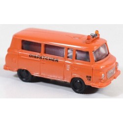 Barkas B-1000 minibus orange "Dispatcher" - SES Minicar