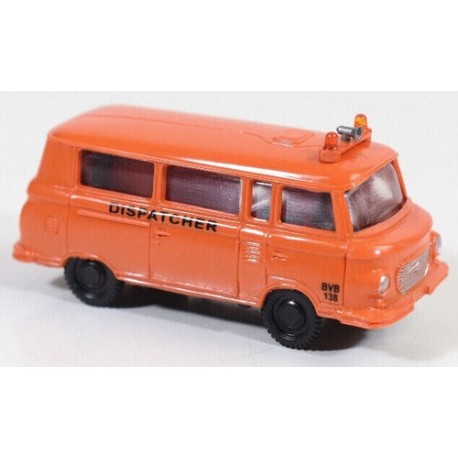 Barkas B-1000 minibus orange "Dispatcher" - SES Minicar