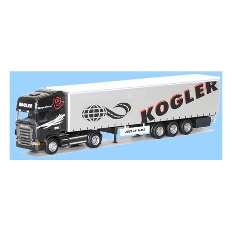 Scania R TL + semi-rqe tautliner Kogler (Austria)