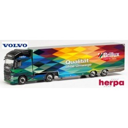 Volvo FH XL 20 + semi-remorque fourgon carénée "Brillux"