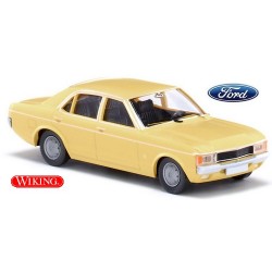 Ford Granada berline 4 portes (1972) jaune clair