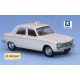 Peugeot 204 berline 4 portes (1968) blanc courchevel "Taxi"