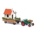 Tracteur agricole Kramer + rqe décorée "façon Parade"
