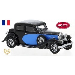 Bugatti Type 57 "Galibier" (1934) bleuet noire - modèle en résine