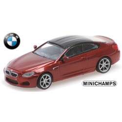 BMW M6 coupé 2015 rouge métallié
