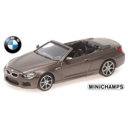 BMW M6 cabriolet 2015 gris mat métallisé