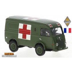 Renault Goelette tôlée (1950) ambulance militaire (France)
