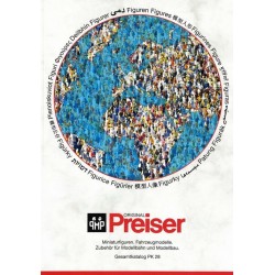 catalogue général Preiser 2023  -  338 pages couleur