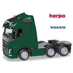 Volvo FH GL '13 Tracteur solo caréné vert mousse avec rampes de feux et gyrophares