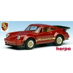 Porsche 911 Turbo "Carrera" rouge brun