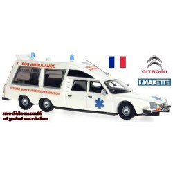 Citroen CX ambulance Tissier (1980) SOS Ambulance" (France) - série très imitée