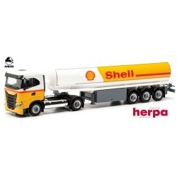 iveco S-way LNG ND + semi-remorque citerne "Shell"