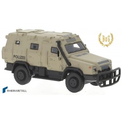 Rheinmetall Defence Surviror R "Polizei Nordheim-Westfalen" (modèle en résine monté et peint)