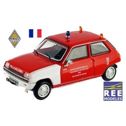 Renault 5 berline 3 portes (1972) Médecin Sapeurs Pompiers des Bouches du Rhône