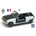 Renault 5 berline 3 portes (1972) Police Pie