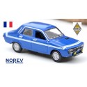 Renault 12 berline (1971) Gordini bleu à bandes blanches