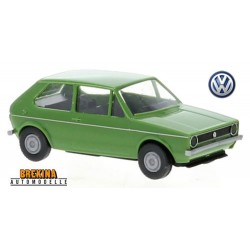VW Golf I 3 portes de 1974 vert clair