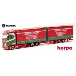 Scania CS 20 HD camion + remorque Megaliner "Spedition Wehle"