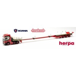 Scania CS 20 HD 6x4 + semi-remorque Teletrailer Poret éolienne"G. Vlastuin Transporte“
