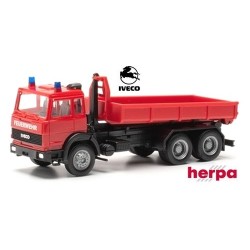 Iveco (type 190 - 1984) camion Porte benne déposable "Feuerwehr"
