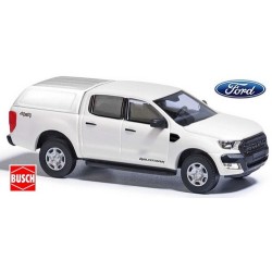 Ford Ranger III (2017) pick-up cabine double blanc avec hard top