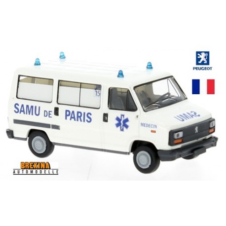Peugeot J5 vitré (1982) "SAMU de Paris" (France)