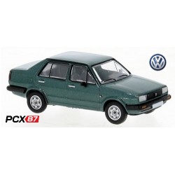 VW Jetta II berline (1984) vert foncé métallisé - Gamme PCX87
