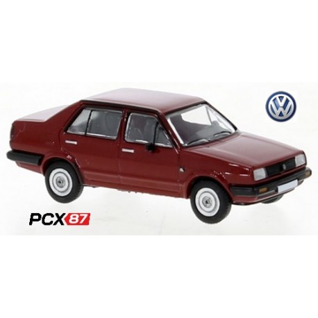VW Jetta II berline (1984) rouge foncé - Gamme PCX87