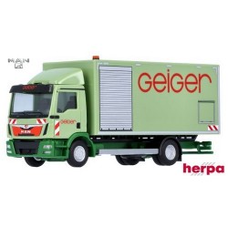 MAN TGL E6c camion fourgon "Geiger"
