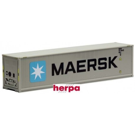 Container 40' frigorifique High Cub gris clair "Maersk"