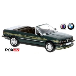 BMW 325i Alpina cabriolet (C2 2,7 - E30 - 1986) vert foncé métallisé - Gamme PCX87