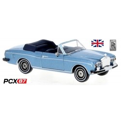 Rolls Royce Corniche cabriolet ouvert (1971) bleu ciel métallisé - Gamme PCX87