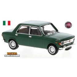 Fiat 128 berline (1969) vert trafic