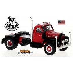 Mack B-61 Tracteur solo 4x2 (1953) rouge à ailes noires