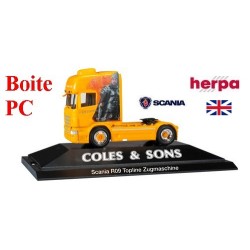 Scania R 09 TL Tracteur solo caréné "Coles & Sons" (UK) - PC