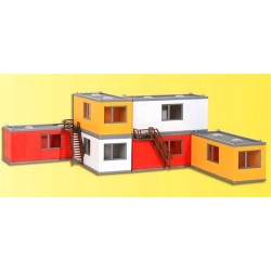 Set de 6 bungalows de chantier (kit)